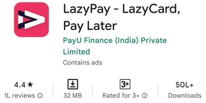 LazyPay App