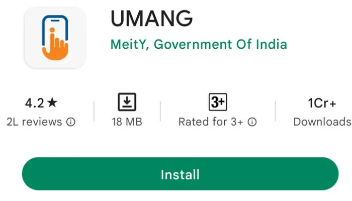 Umang App 