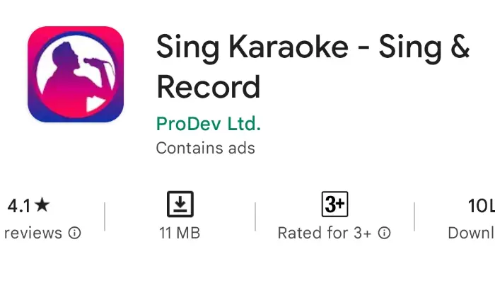 Sing Karaoke App
