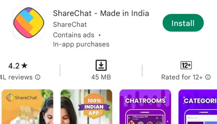 Sharechat app